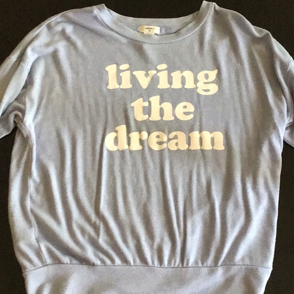 Women’s blue loving the dream sweater